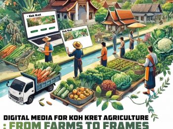 Digital Media for Koh Kret Agriculture: From Farms to Frames